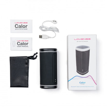 Lovense Calor Depth-Controlled Heating Male Masturbator