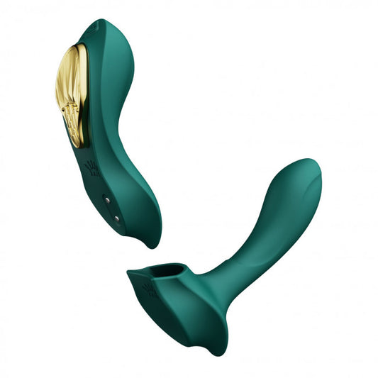 Zalo Nave Wireless Vibrating Nipple Clamps Obsidian Black My Dr. XM Zalo Nave Wireless Vibrating Nipple Clamps Obsidian Black My Dr. XM