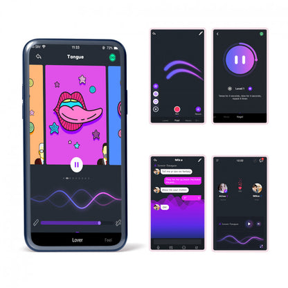 Magic Motion Crystal Duo Smart Kegel Vibrator with Weight Set