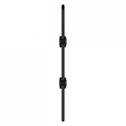 Nexus Forge Double Adjustable Lasso Silicone Cock Ring Black