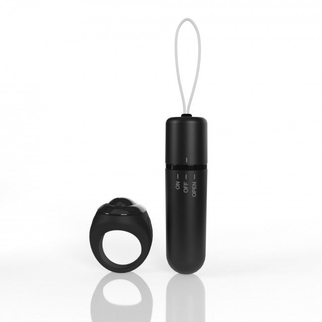 The Screaming O My Secret Screaming O 4T Panty Vibe Set Black