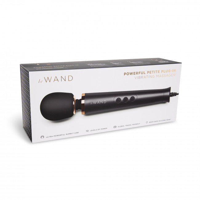 Le Wand Powerful Petite Plug-in Black