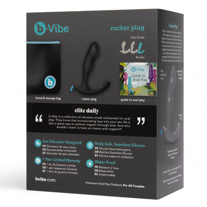 b-Vibe Rocker Plug Black