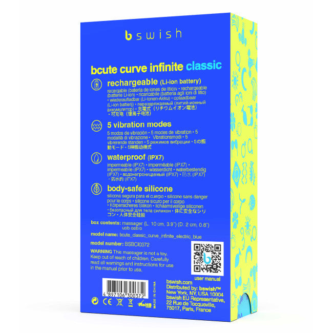 Bswish Bcute Curve Infinite Classic Electric Blue