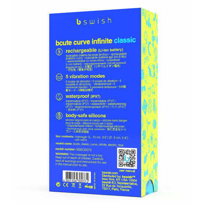Bswish Bcute Curve Infinite Classic Electric Blue