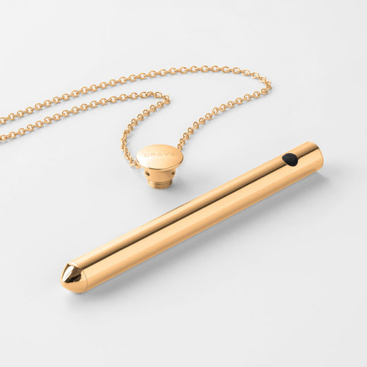Crave Vesper 2 Neckless Vibrator 24K Gold Plated