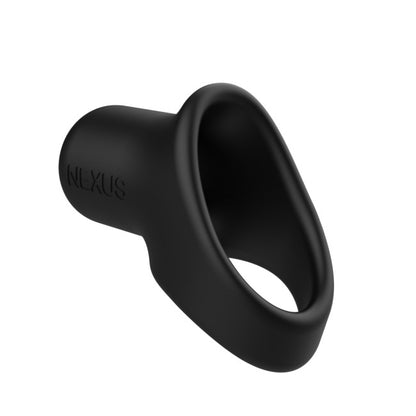 Nexus Rise Silicone Cock and Ball Holder Black