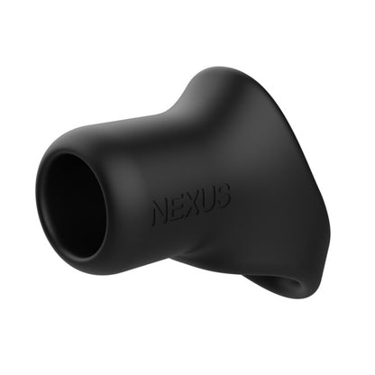 Nexus Rise Silicone Cock and Ball Holder Black