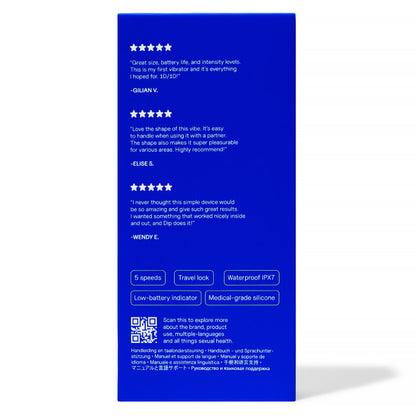 Dame Dip 2.0 Versatile Vibrator Plum