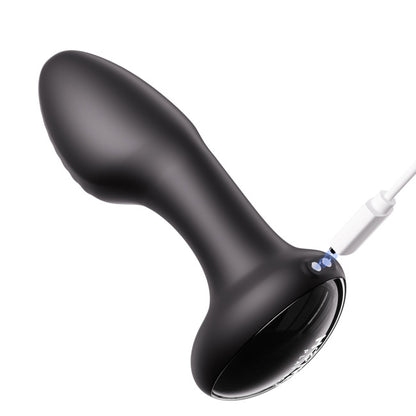HoneyPlayBox Frenzy Pressure Sensing App-Controlled Rotating Butt Plug Black