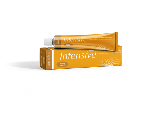 BIOSMETICS eyelash and eyebrow dye Intensive Natural, 20 ml