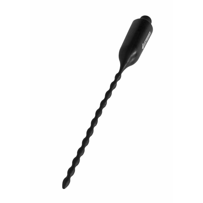 ElectroShock E-Stimulation Vibrating Urethral Sounding Plug Black