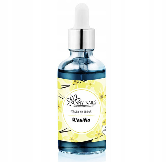 SUNNY NAILS nail oil with dropper Vanilla, 50 ml