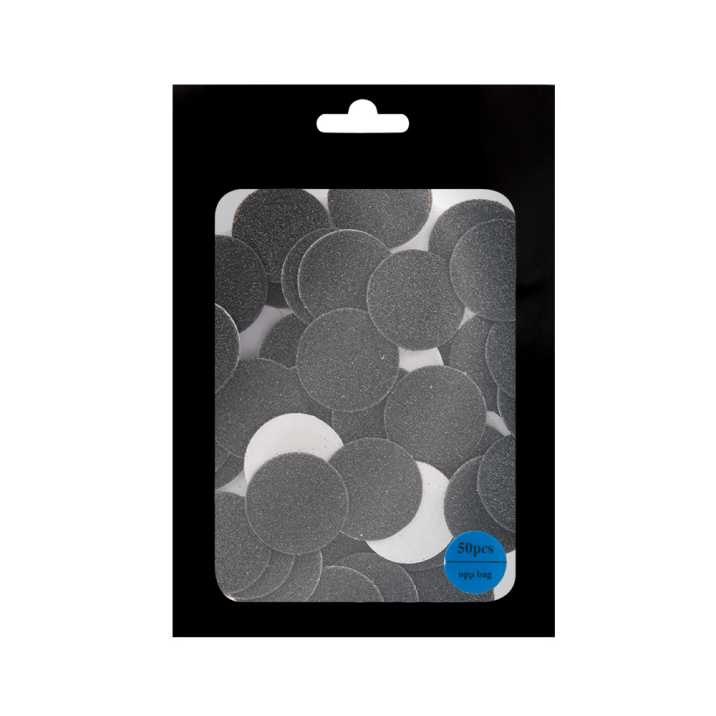 MOLLYLAC replacement sandpaper for sub-disc L 25 mm, 80 gr, 50 pcs