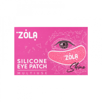 ZOLA silicone eye pads pink, 1 pair