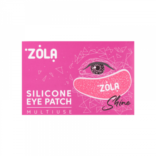 ZOLA silicone eye pads pink, 1 pair