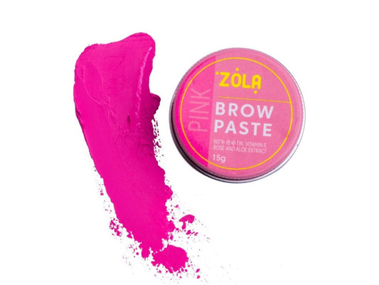 ZOLA brow paste, pink 15 g