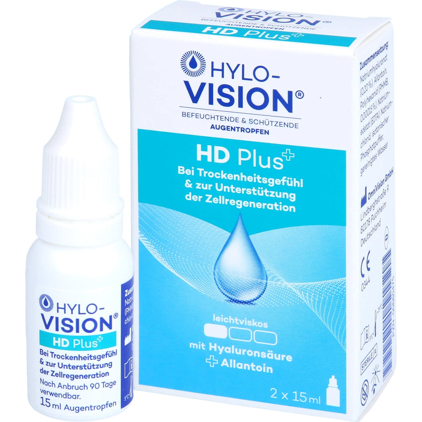 Hylo-Vision HD plus eye drops, 30 ml