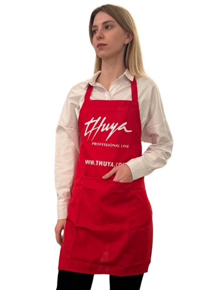 THUYA Professional Line apron, red