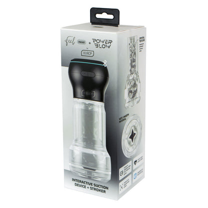 Kiiroo Feel Pocket Stroker Crystal & PowerBlow