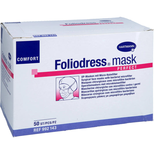 Foliodress mask comfort perfect green surgical masks, 50 pcs