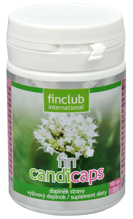 Finclub Fin Candicaps 100 capsules