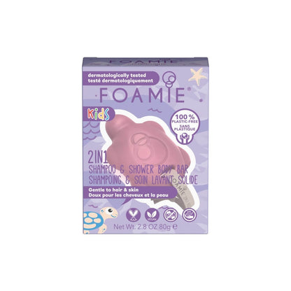 Foamie 2-in-1 Kid's Shampoo & Shower Body Bar 80 g