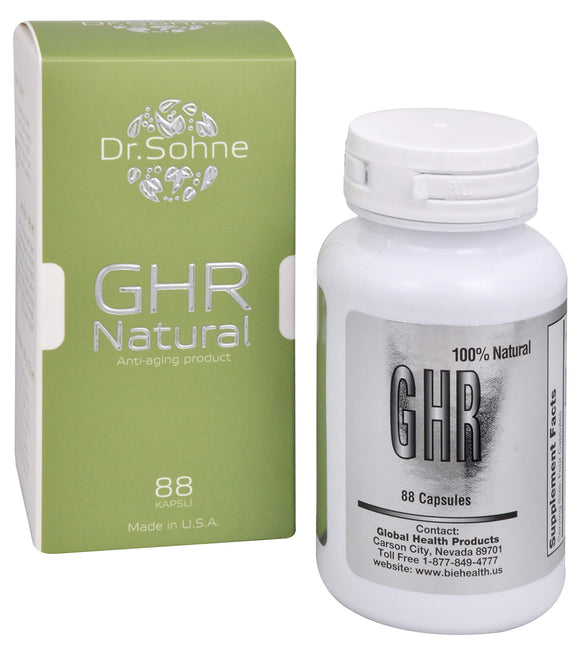Dr. Sohne GHR Natural Anti-aging product 88 capsules