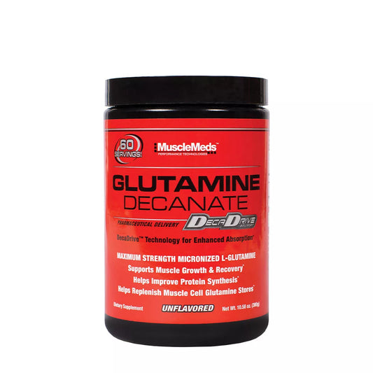 MUSCLEMEDS GLUTAMINE DECANATE (300 G, UNFLAVORED)