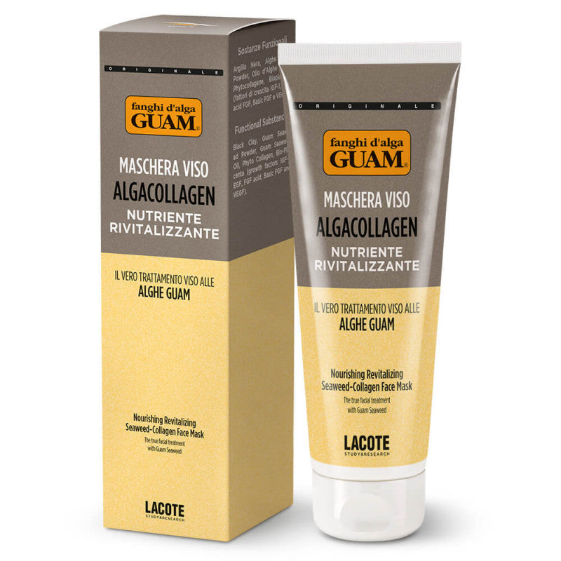 Guam Filling and firming face mask Algacollagen Black 75 ml