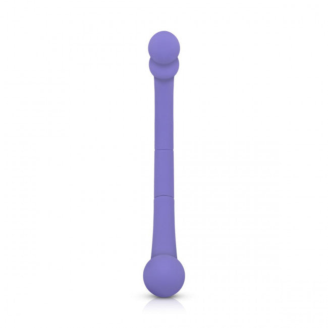 Good Vibes Only Double End Vibrator Leah Purple