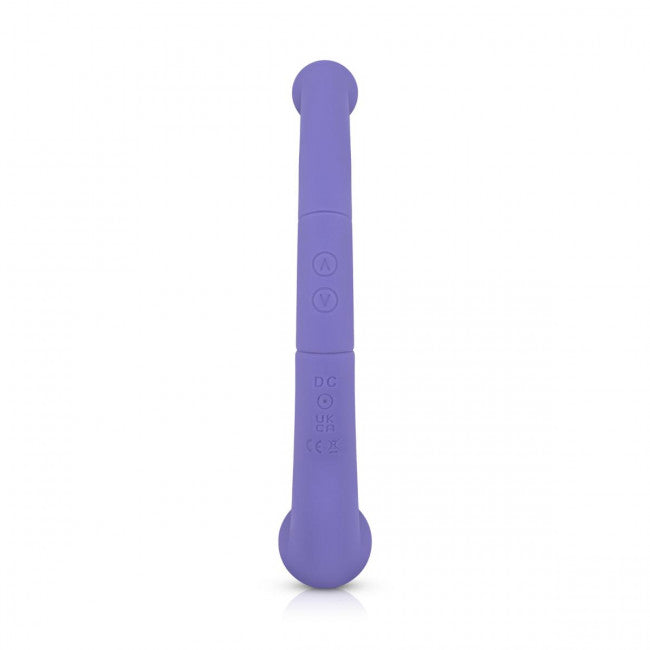 Good Vibes Only Double End Vibrator Leah Purple