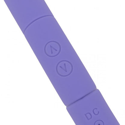 Good Vibes Only Double End Vibrator Leah Purple