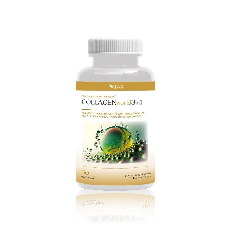 HERBAL WORLD COLLAGENworld 3in1, 30 capsules