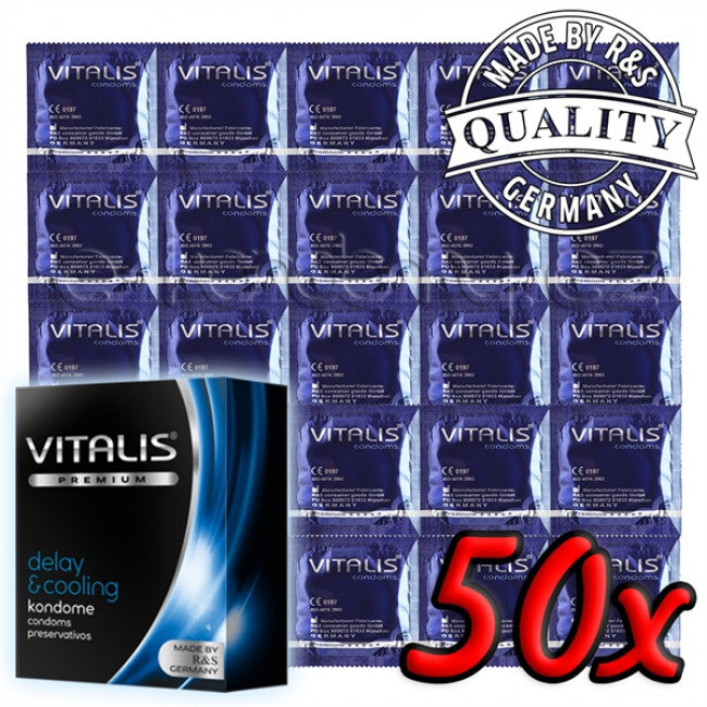 Vitalis Premium Delay & Cooling condoms