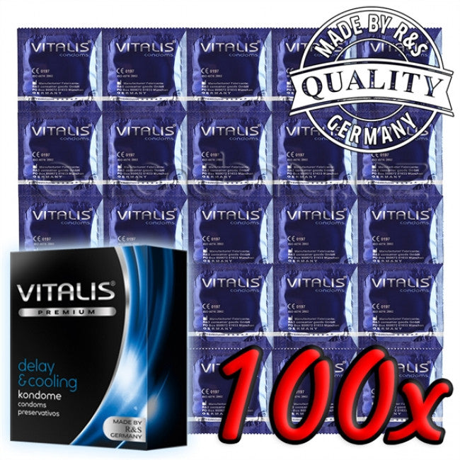 Vitalis Premium Delay & Cooling condoms