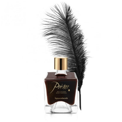 Bijoux Indiscrets Poeme Dark Chocolate Edible Ink 50ml