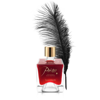 Bijoux Indiscrets Poeme Wild Strawberry Edible Ink 50ml