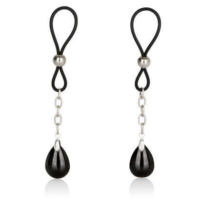 CalExotics Nonpiercing Nipple Jewelry Onyx