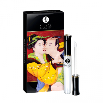 Shunga Divine Oral Pleasure Gloss Strawberry - Lip gloss 10ml