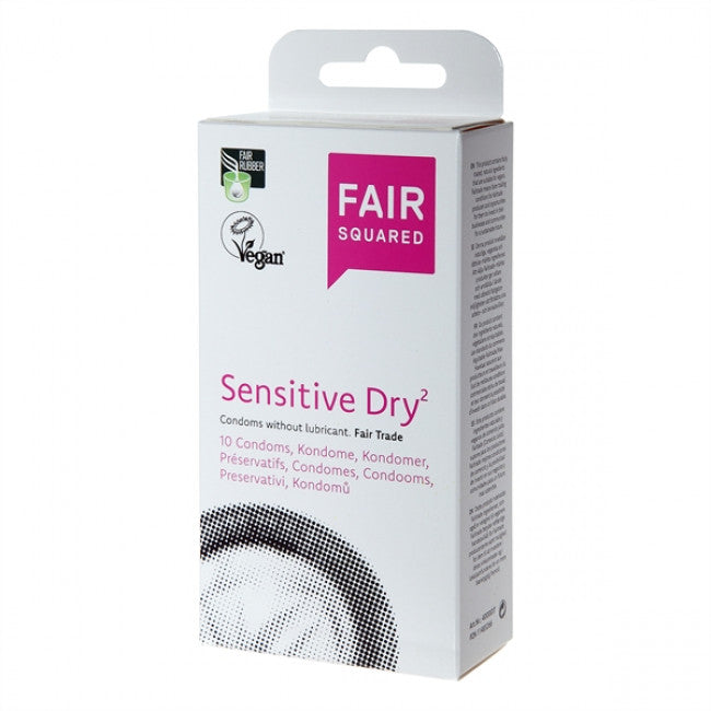 Fair Squared Sensitive Dry Fair Trade vegan condoms 50 pcs