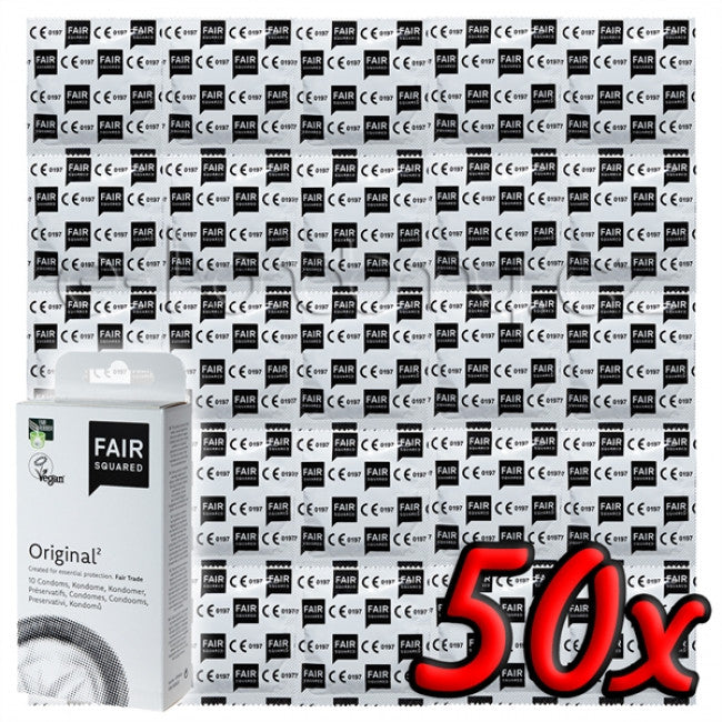 Fair Squared Original Fair Trade vegan condoms