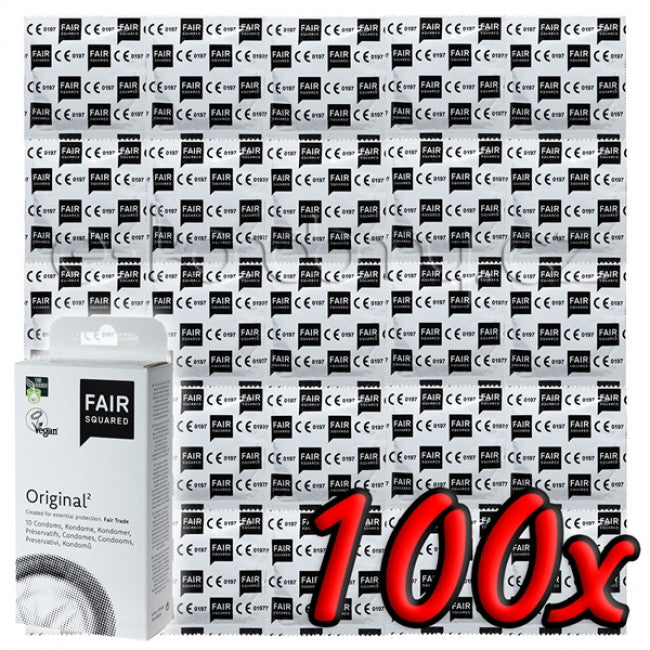 Fair Squared Original Fair Trade vegan condoms