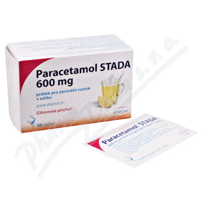 STADA Paracetamol 600 mg lemon 10 sachets