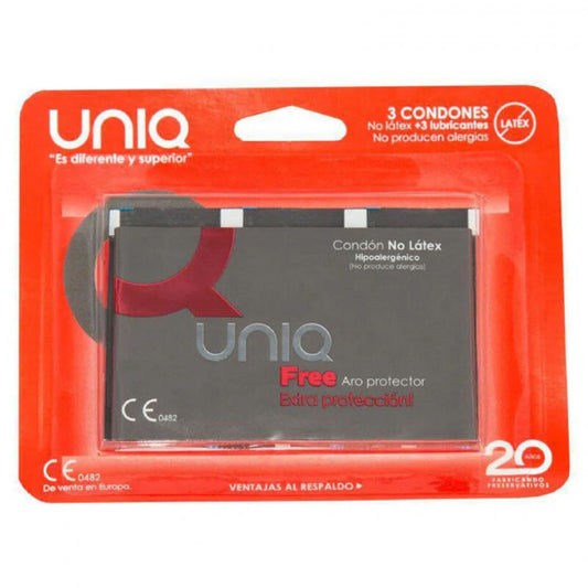 Uniq Free Condoms No Latex 3 pcs