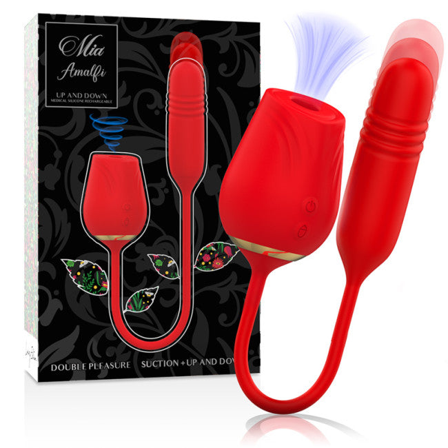 Mia Amalfi Double Pleasure Suction + Up & Down Red