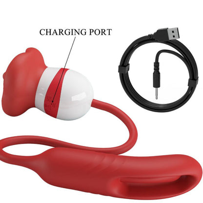 Romance Alyss Mouth Masturbator Red