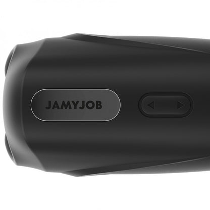 Jamyjob Rechargeable Head Stroker Masturbator Black