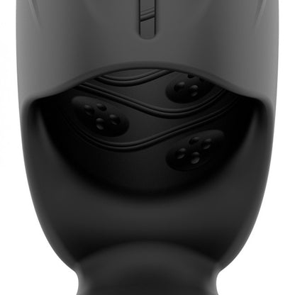 Jamyjob Rechargeable Head Stroker Masturbator Black