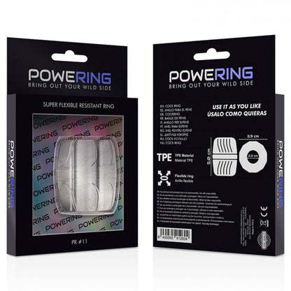 PowerRing Super Flexible Resistant Ring 5cm PR11 Clear